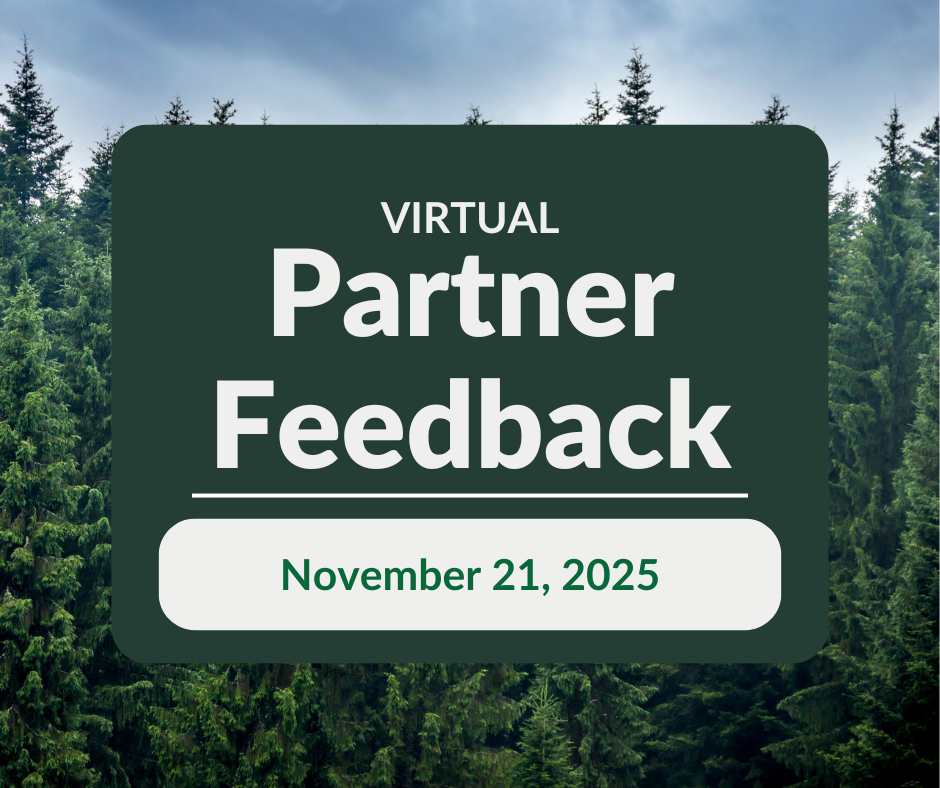 2025 Northern Blues "All Lands" Restoration Partnership - Virtual Partner Feedback Session