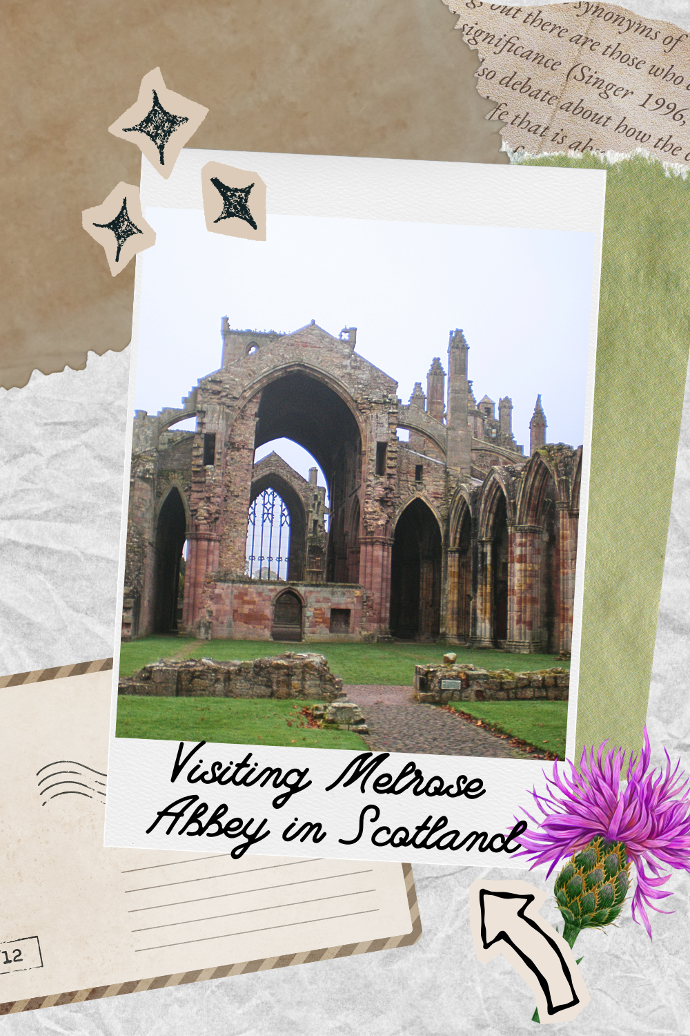 A Guide to Melrose Abbey: Must-See Historic Ruins near Edinburgh, Scotland | CosmosMariners.com