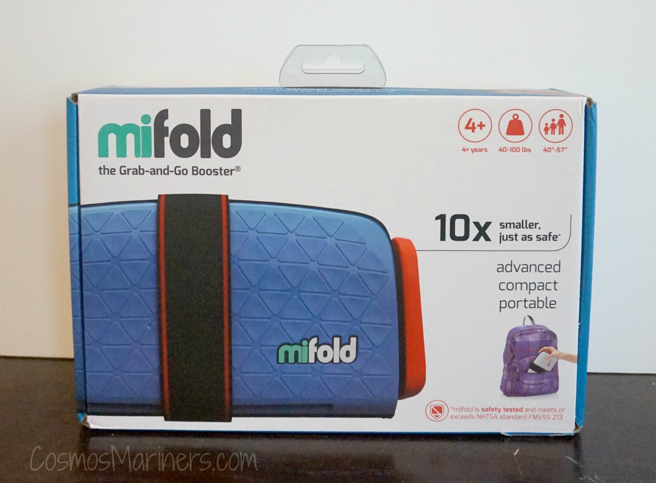 MiFold Car Booster Seat Review: Best Travel Booster Car Seat — Cosmos  Mariners: Destination Unknown