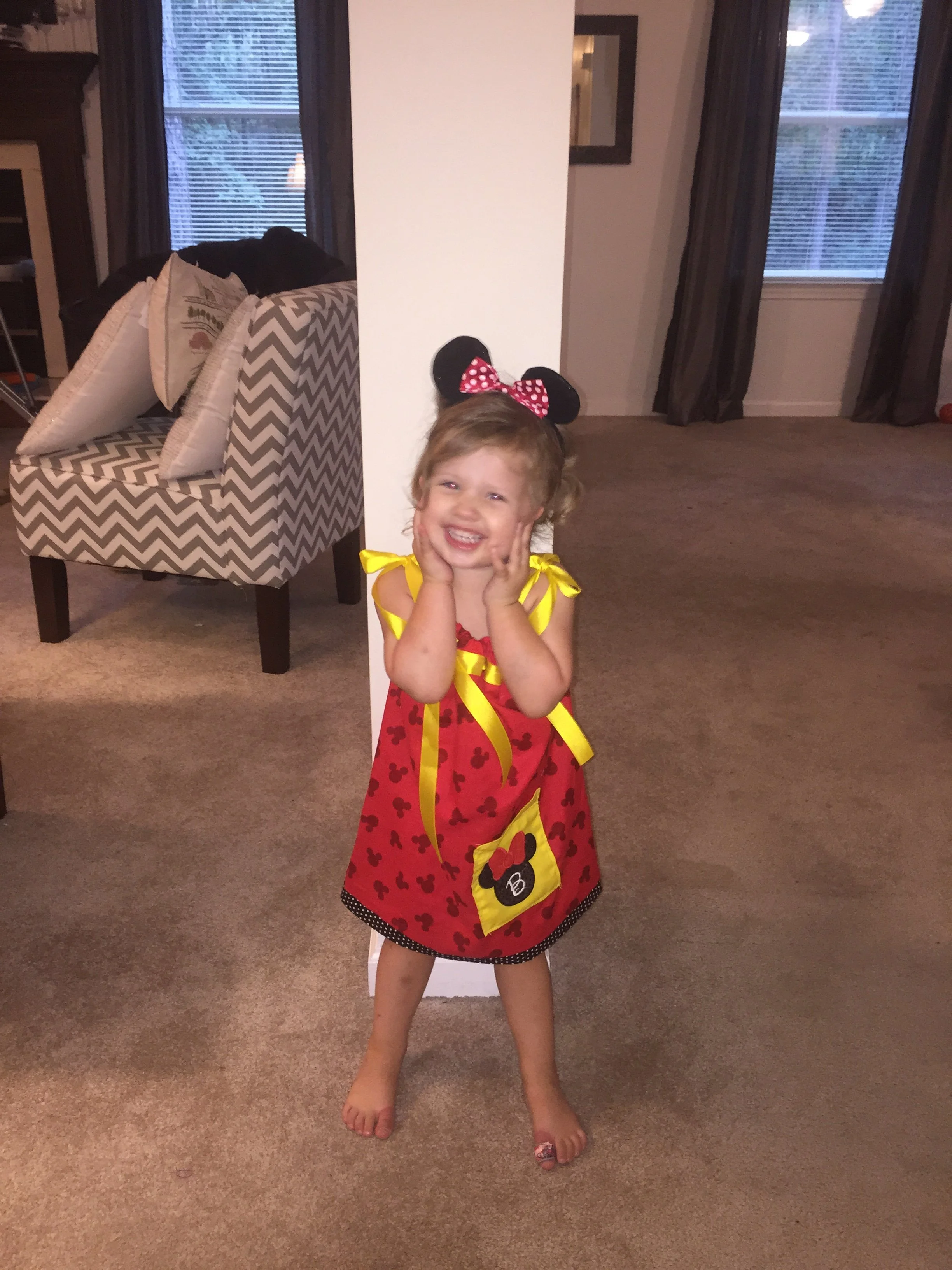 The pillowcase dress I made for less than $10