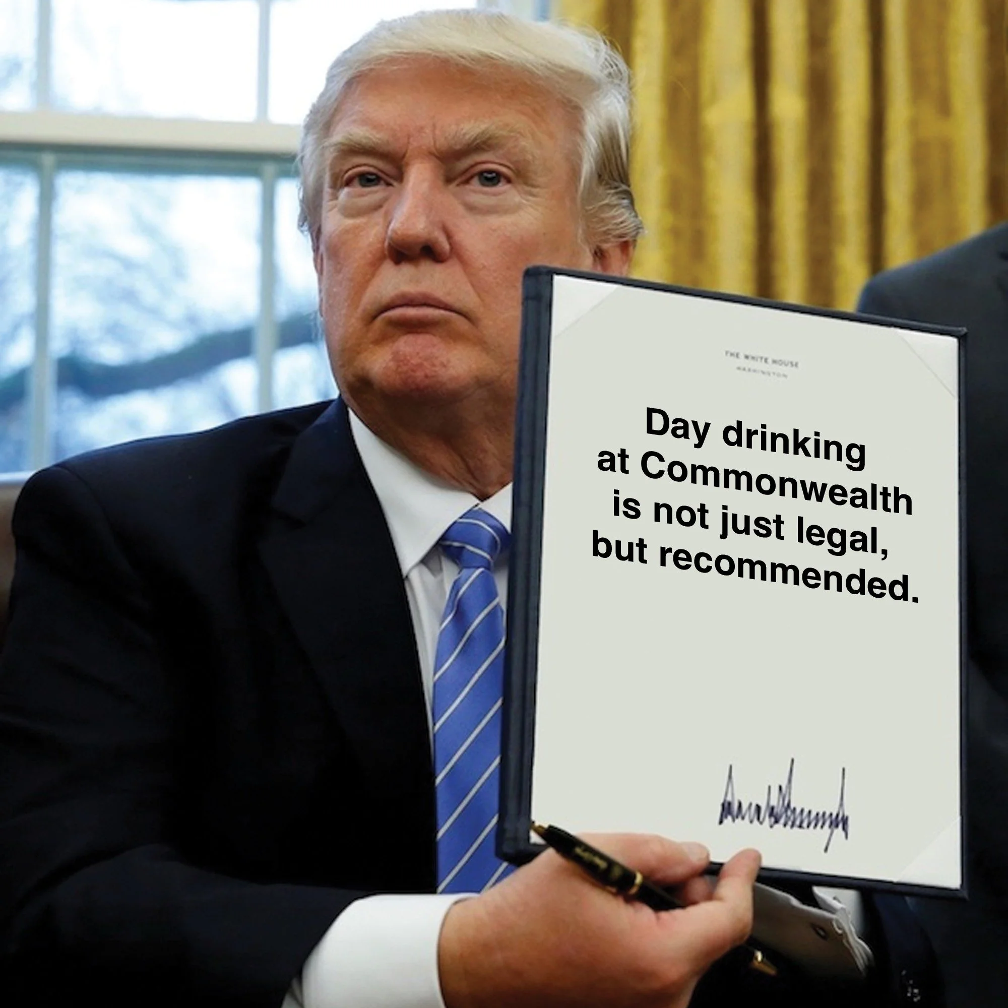 Wow, the new President has been busy with even more Executive Orders...guess we better all fall in line now...