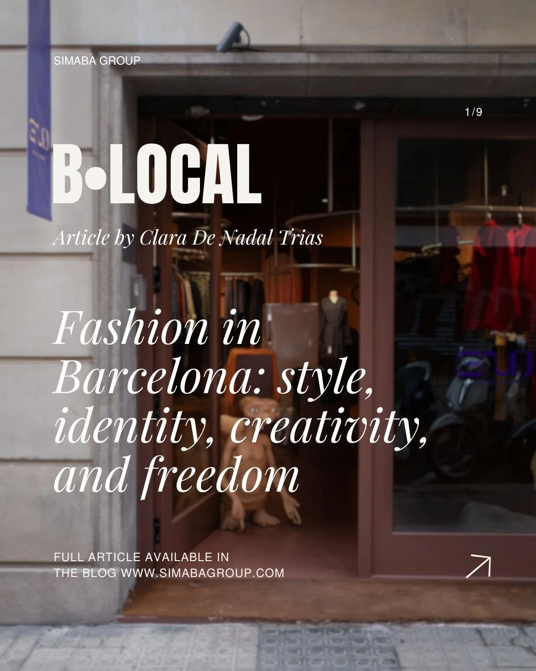 Fashion in Barcelona is more than trends.
It&rsquo;s identity, creativity, and freedom expressed through every local brand and street.

Which local brand represents Barcelona&rsquo;s creative spirit for you?

Discover B&middot;LOCAL, our new article 