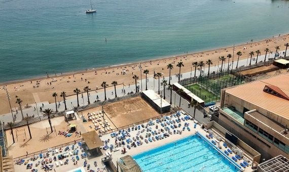 Playa o piscina en Barcelona