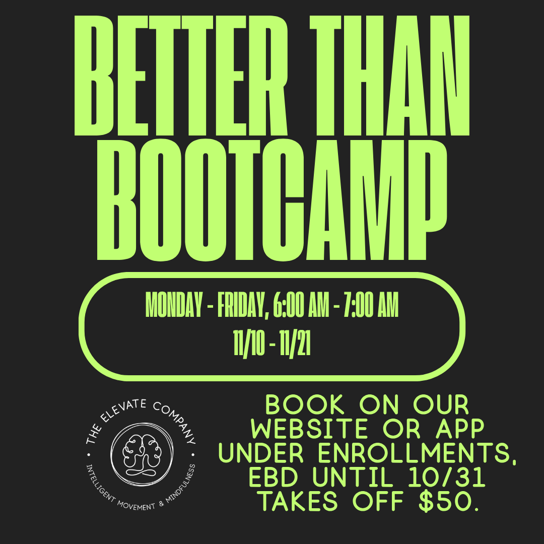 BETTER THAN BOOTCAMP
