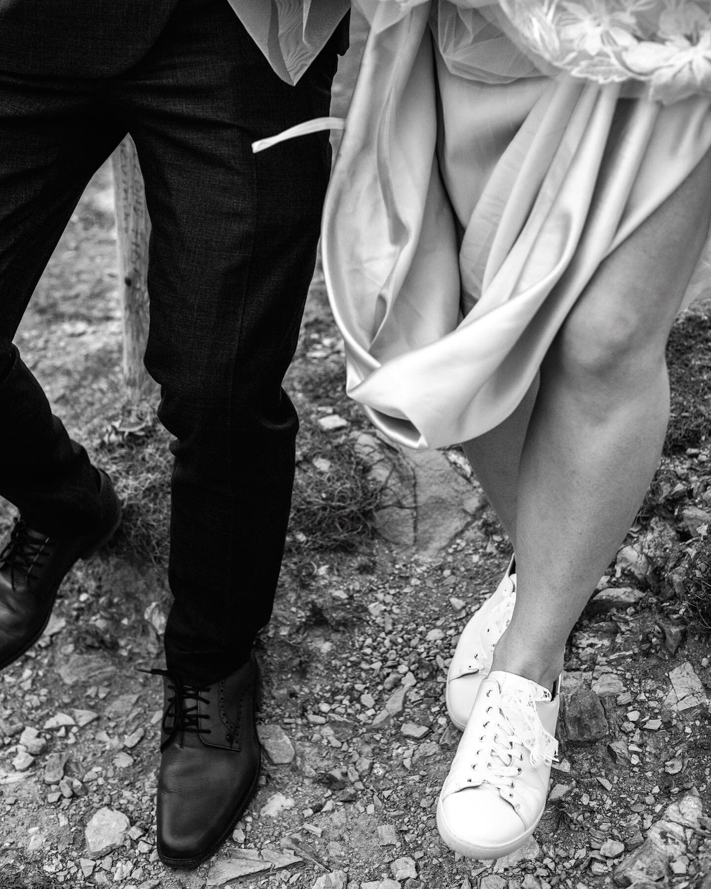 Who said you can&rsquo;t wear trainers on your wedding day&hellip; We love capturing the quirks of your special day. 

#weddingphotography #cornwallweddingphotographer #cornwallweddingvideographer #weddinginspiration #photographer #cornwall #cornwall