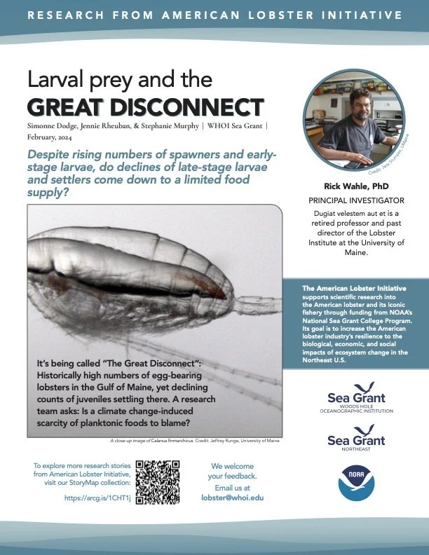 Larval Prey and the Great Disconnect