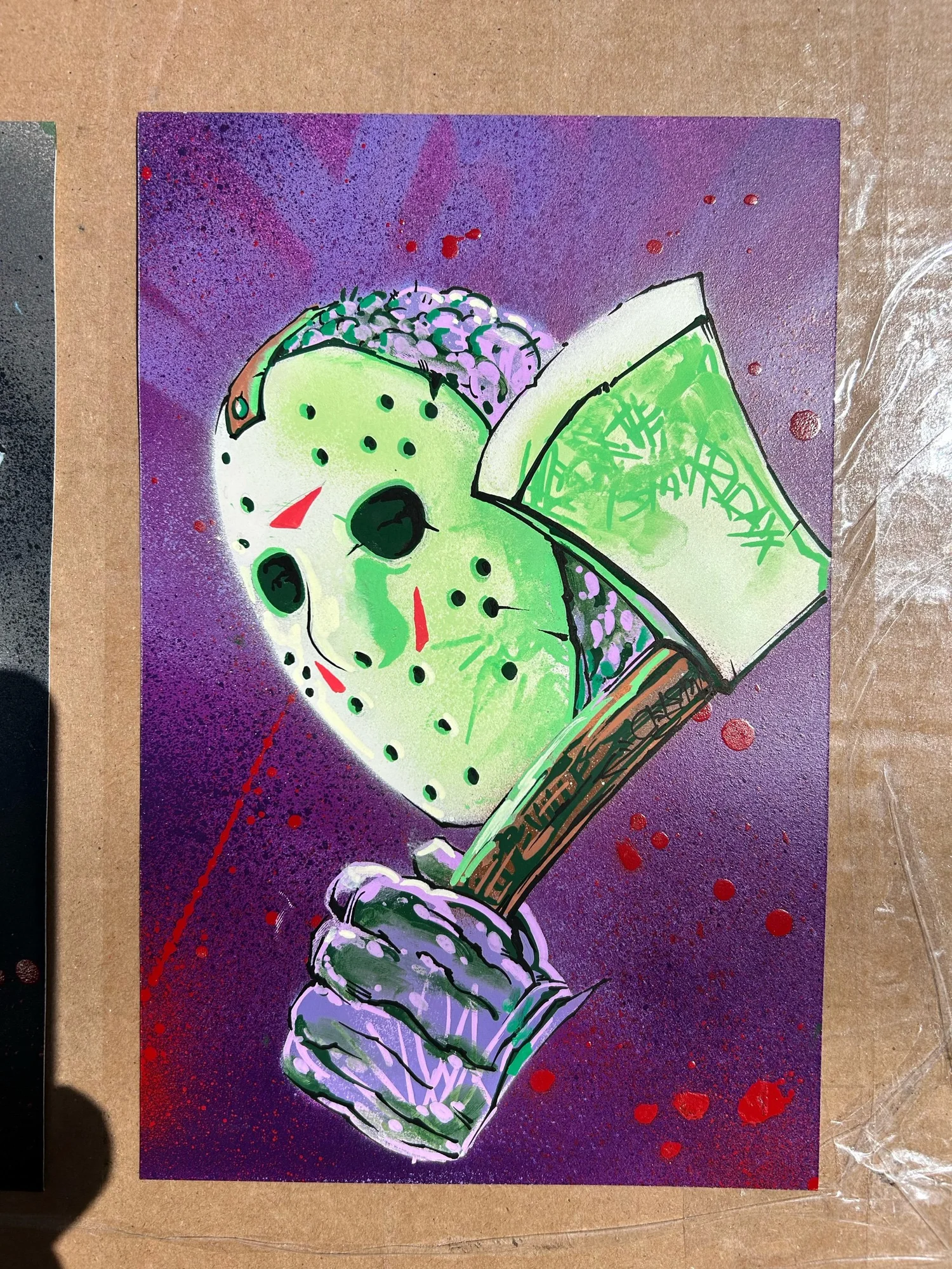 Jason Original Art — RZP Artworks