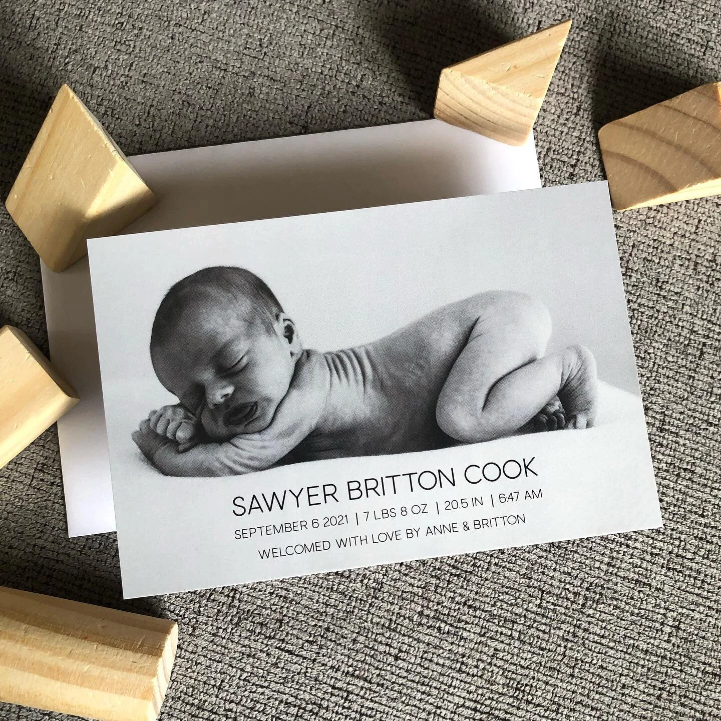 Happy first birthday to this adorable little man! 🥳 

Birth announcements brighten everyone&rsquo;s days ☀️

#CustomDesign #GraphicDesign
#EventDecor #WeddingStationery #StationeryDesigner #BirthAnnouncements #BabiesAreSuchANiceWayToStartPeople