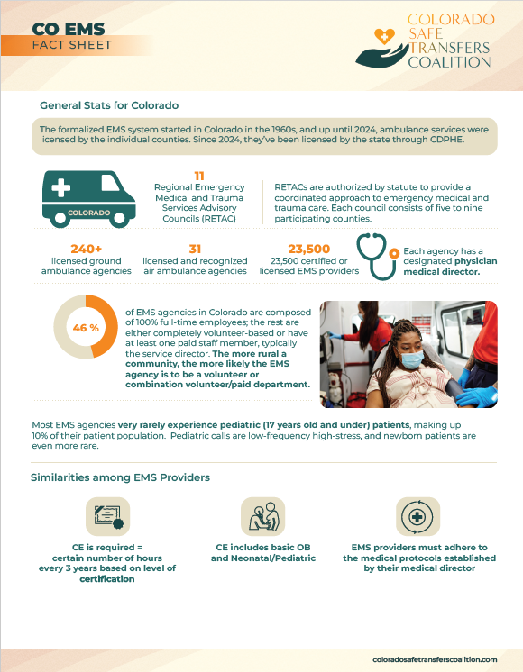 Colorado EMS Factsheet