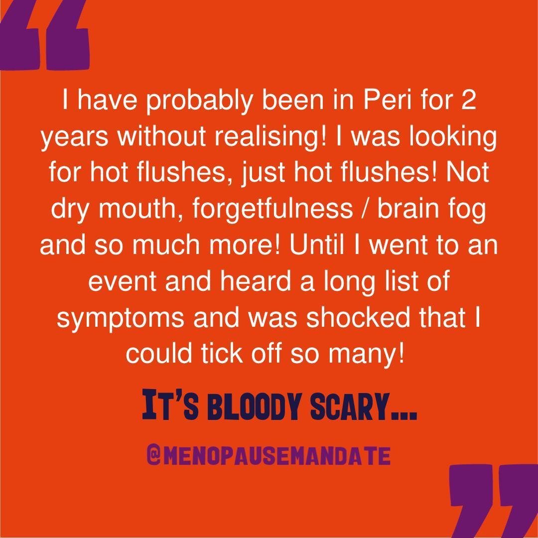 &ldquo;I know I am not alone when I was wishing my period away as a teenager. Now it&rsquo;s that time and it&rsquo;s not that simple&hellip;&rdquo;

Thank you. We appreciate you sharing your personal story with us. 

Whatever your menopause experien