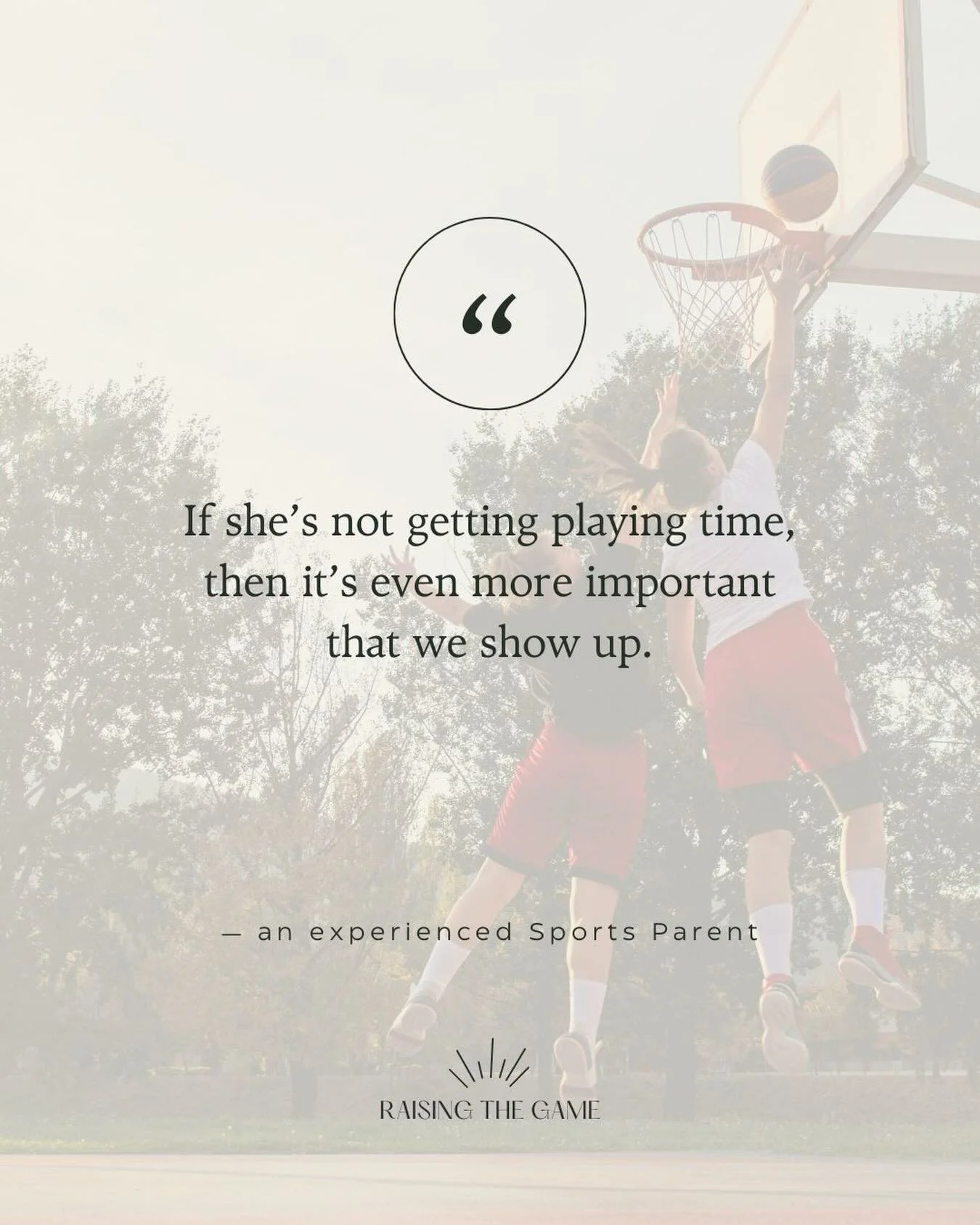 That&rsquo;s the job description. 

Not analyst. 
Not critic.
Not emotional roller coaster operator.

Just&hellip; show up.

I shared the full story and why this moment matters more than any stat line. Link in bio. 

#sportsparent #youthsportsparent 