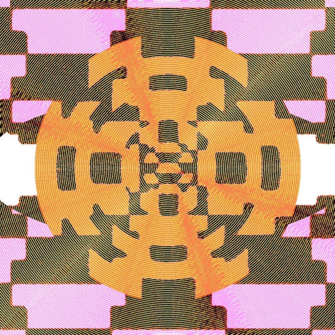 Getting back into the groove of creating things for fun by playing with shapes, colors, and textures and making things &quot;ugly.&quot;
.
.
.
.
#creativechallenge #graphicdesigninspo #shapes #cyanotype #adobedesign #TDKpeepshow #design #mixedmedia #