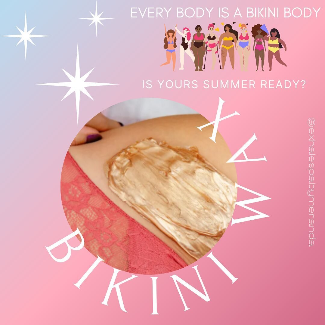 👙Are You Bikini Ready?😍

➡️Book your bikini wax now!

📲585.441.8225
💻Vagaro 

#bikiniwax #bikiniready #waxing #summerbody #summerweather