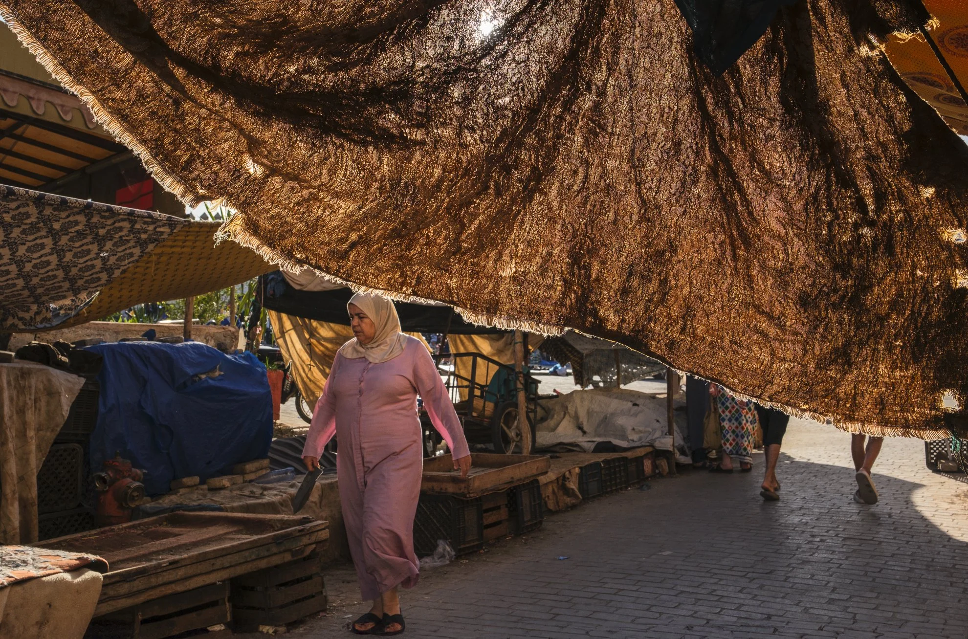 Série photo de rue dans la médina de Fès