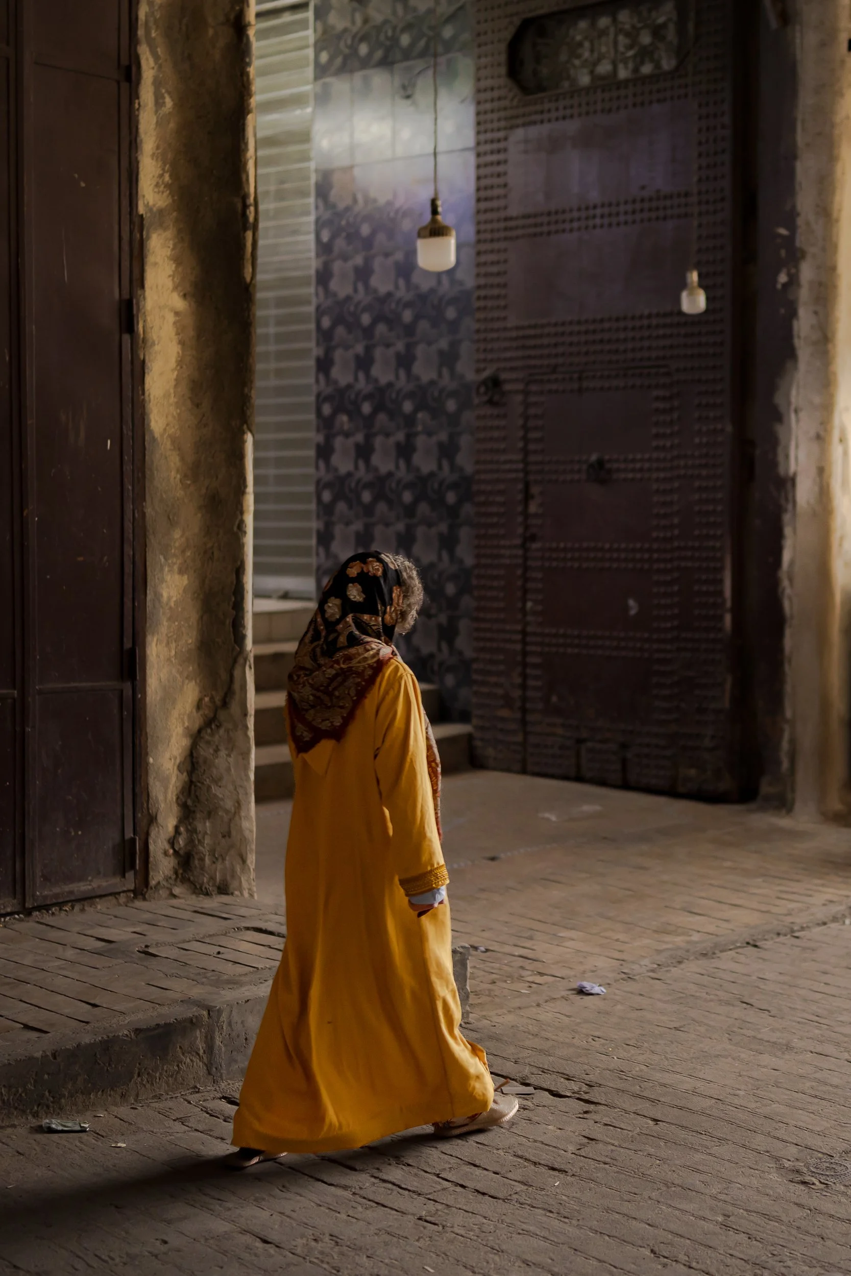 Série photo de Stéphanie Maillard à Fès au Maroc durant un stage photo entre street et photographie documentaire, organisé par Préludes Photo