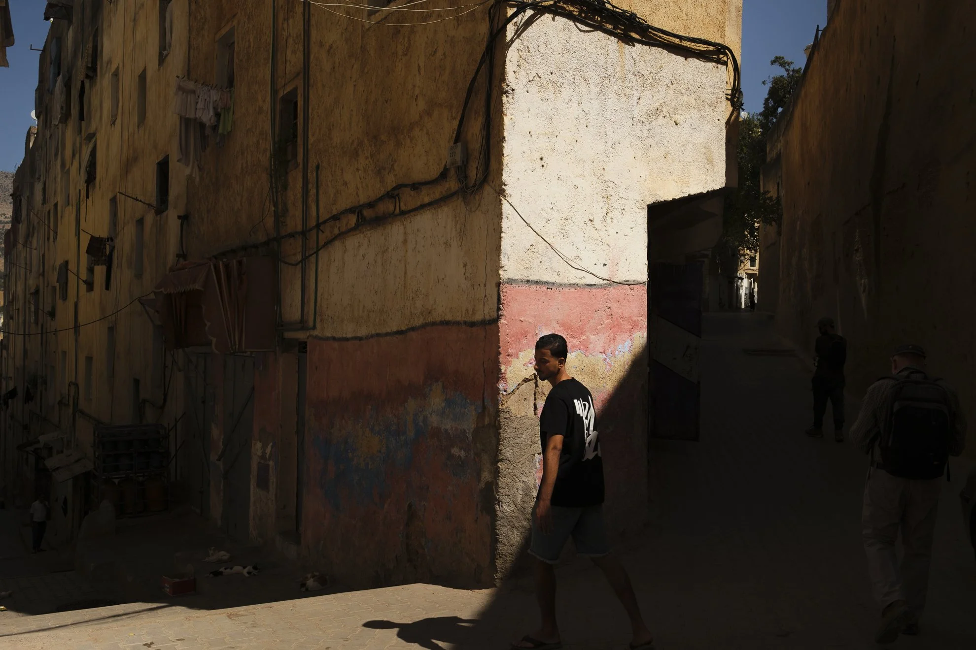Série photo de rue dans la médina de Fès