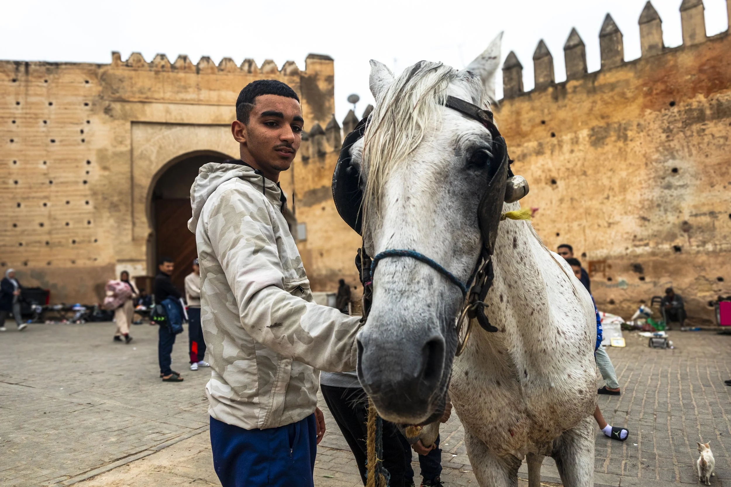 Série photo de Chris Branruz à Fès au Maroc un stage photo de rue street et documentaire