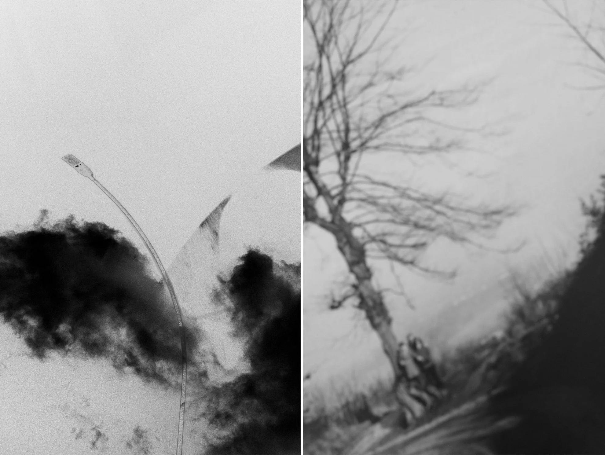 Tensions muettes et atmosphère étrange. Photographie issue de la série "Rester ici" de Maryline Cellini, développée dans le cadre du mentorat photo en ligne de Préludes Photo.