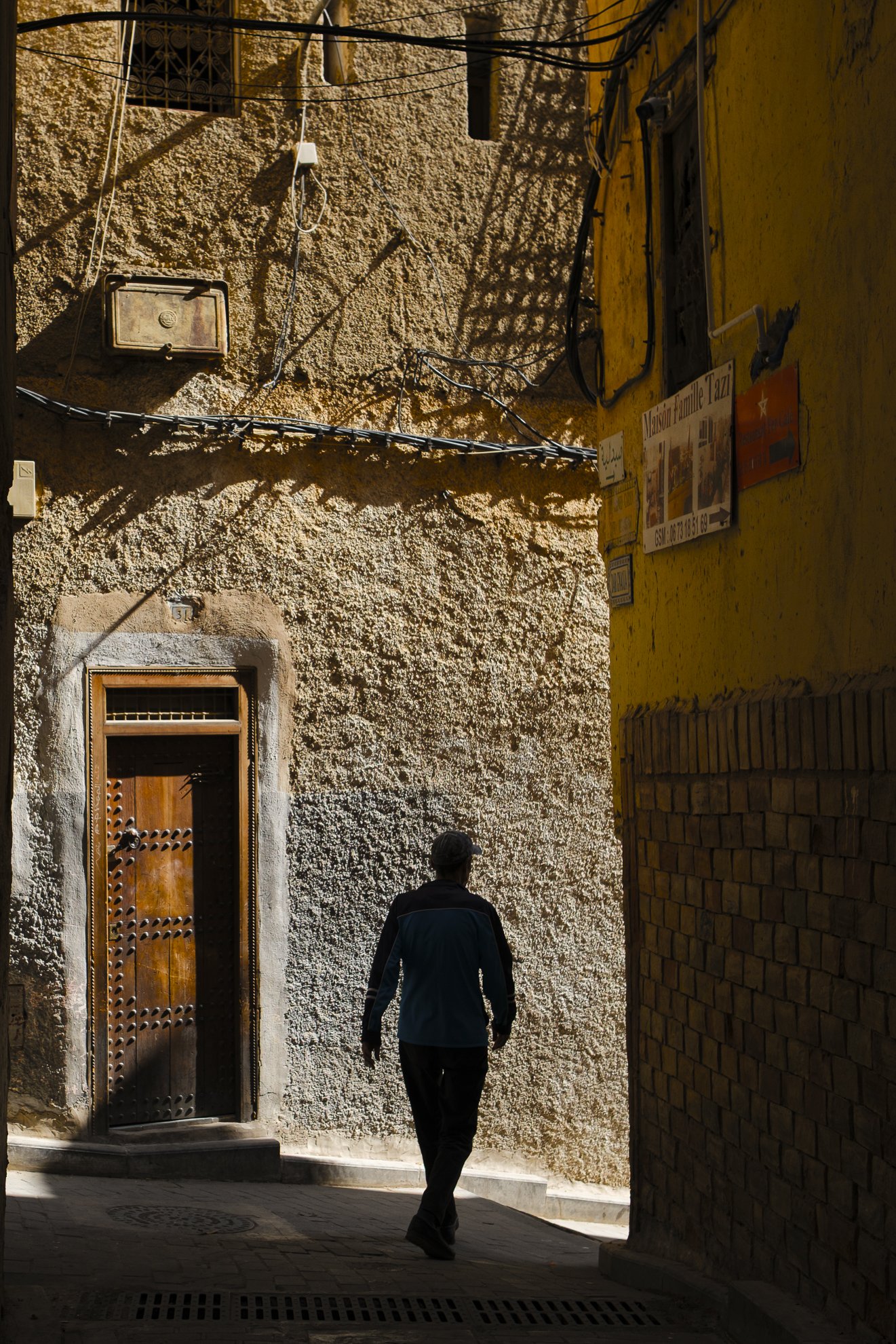 Série photo de rue dans la médina de Fès