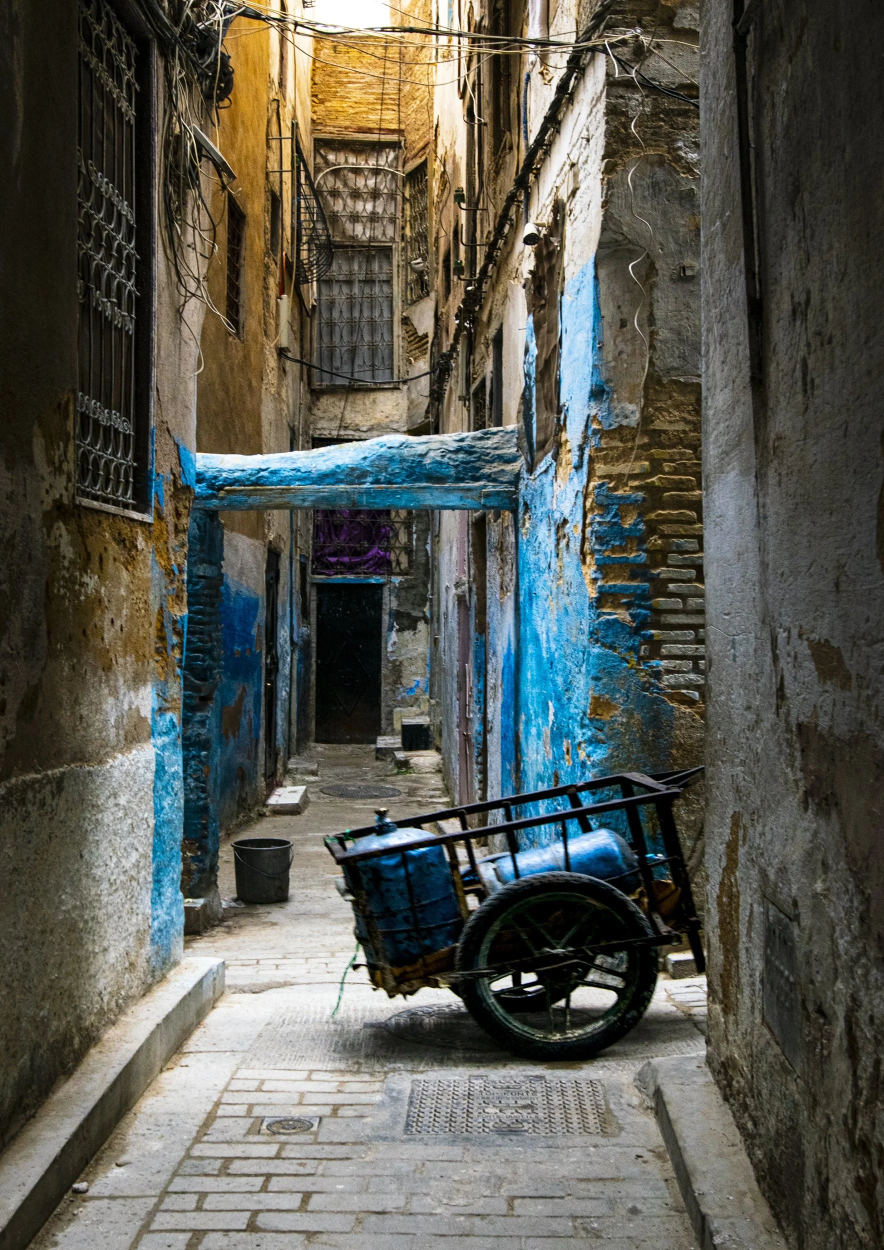 Série photo de Chris Branruz à Fès au Maroc un stage photo de rue street et documentaire