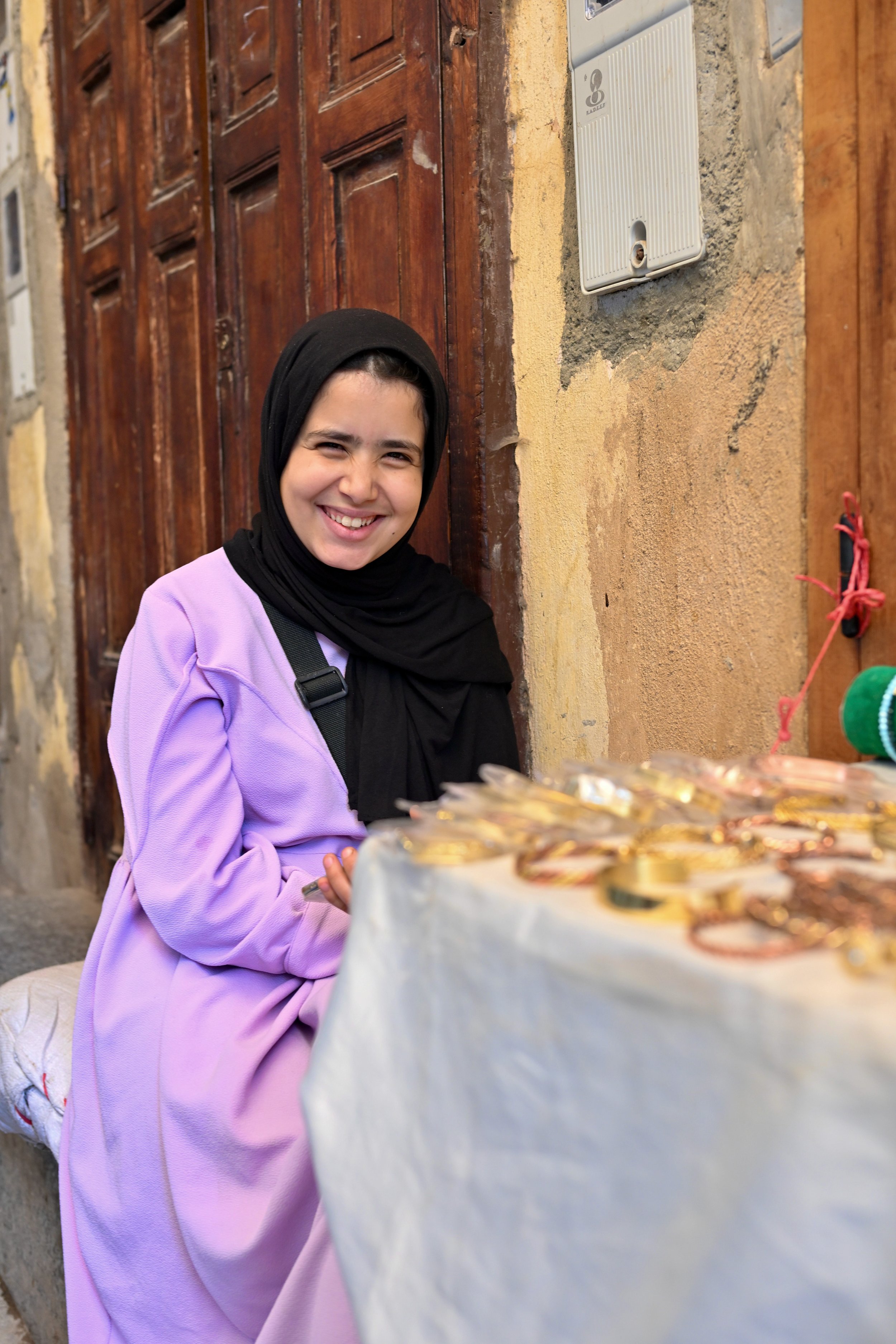 Série photo de Béatrice Socher durant un stage photo de rue et documentaire à Fès au Maroc