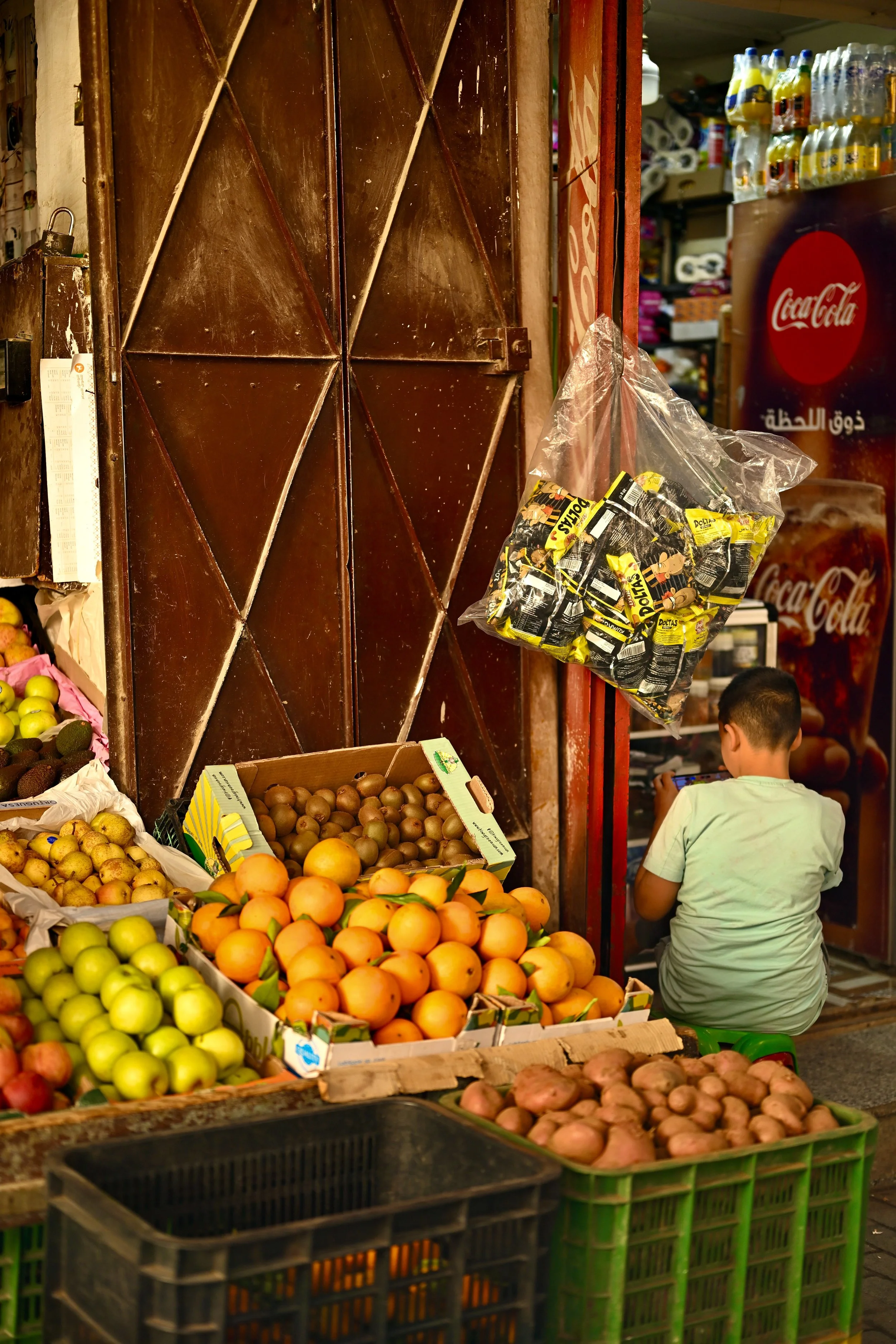 Série photo de Béatrice Socher durant un stage photo de rue et documentaire à Fès au Maroc