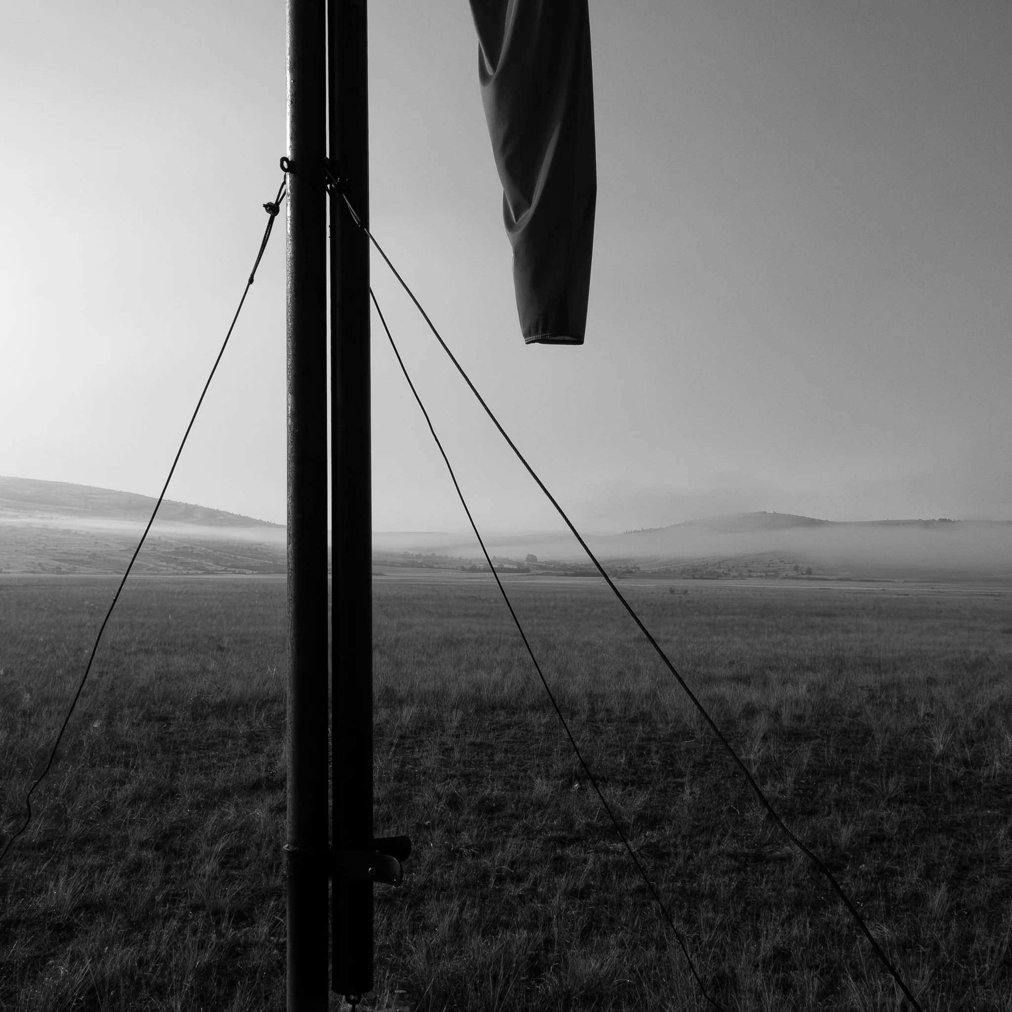 Série photo de Pierre Carrelet en noir et blanc dans les Cévennes en Lozère