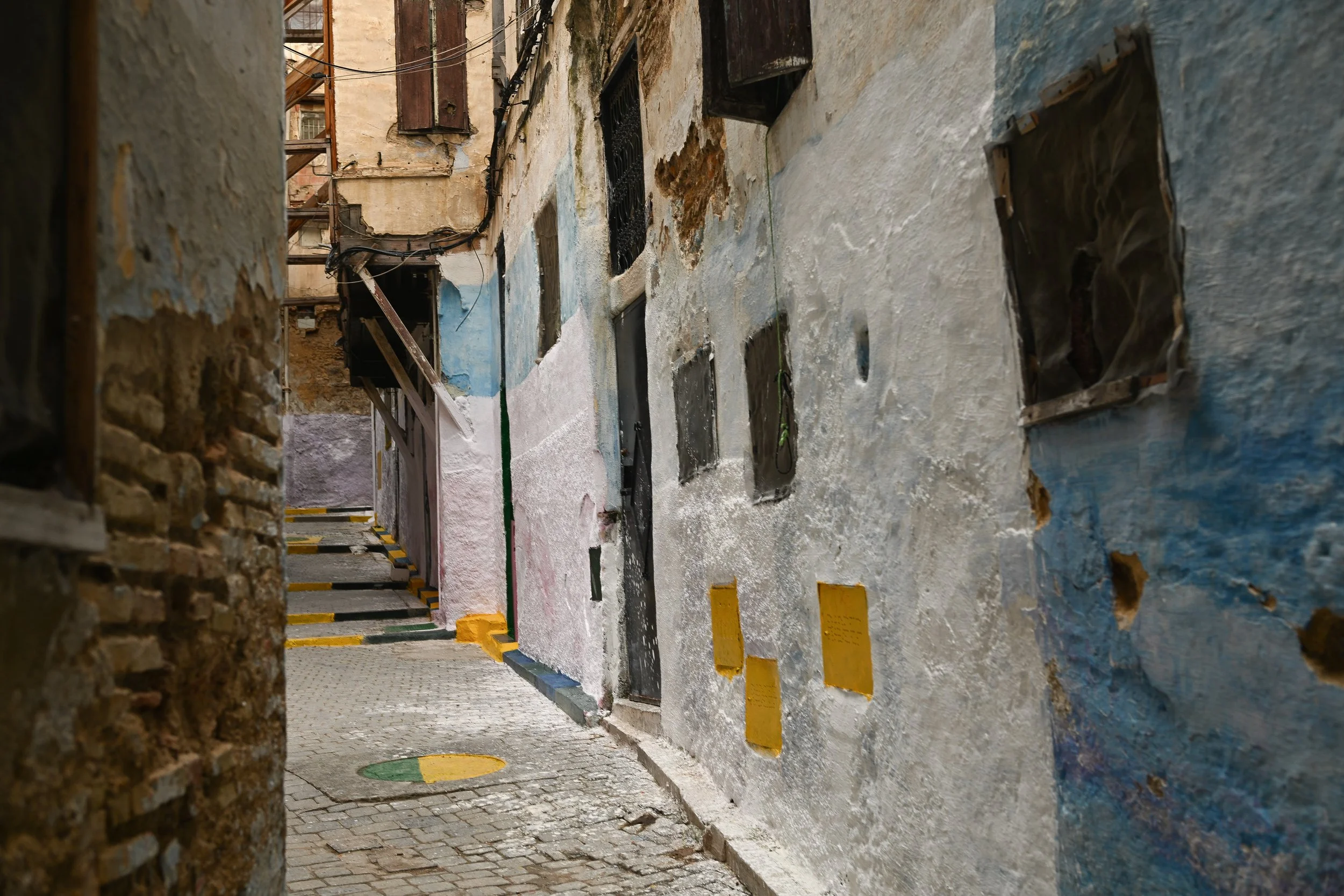 Série photo de Béatrice Socher durant un stage photo de rue et documentaire à Fès au Maroc