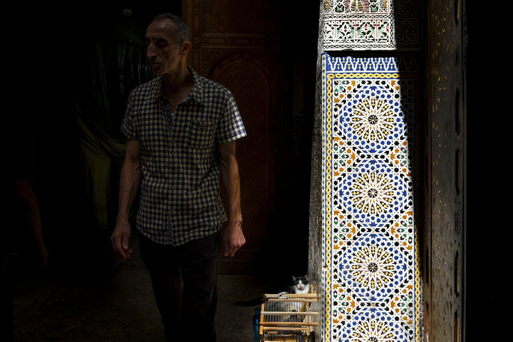 Série photo de rue dans la médina de Fès