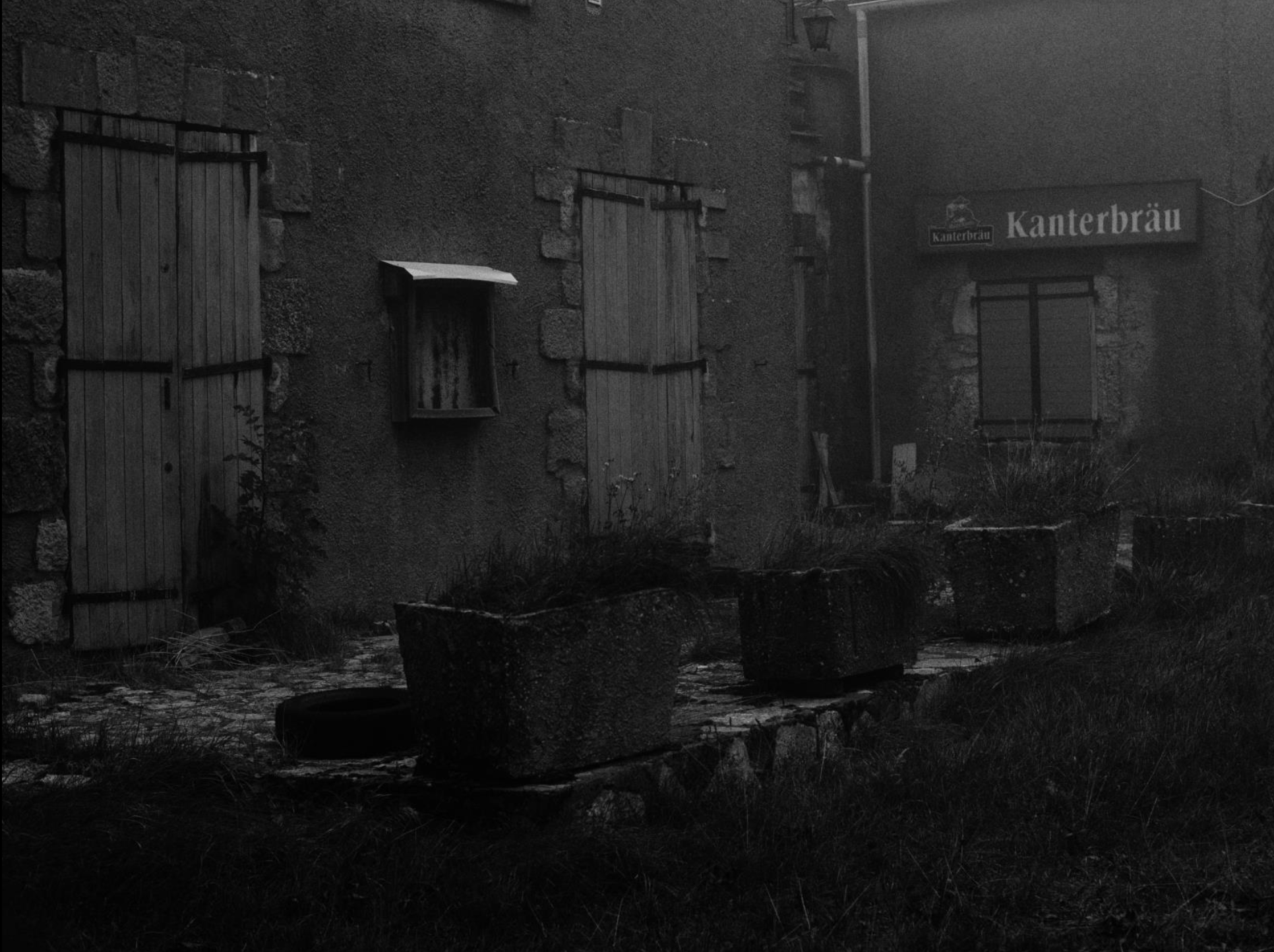 Série photo de Christian Taquet en noir et blanc dans les Cévennes en Lozère