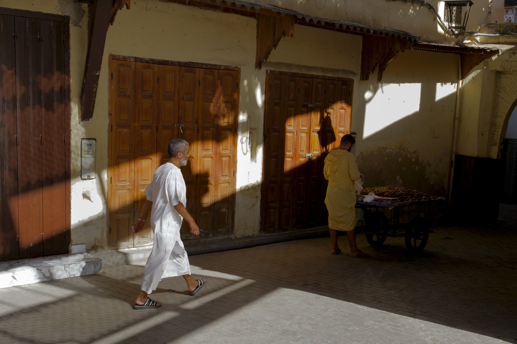 Série photo de rue dans la médina de Fès