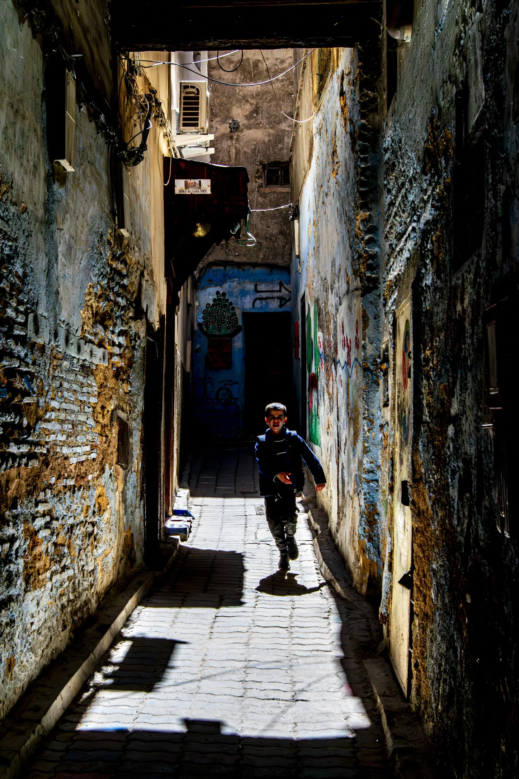 Série photo de Chris Branruz à Fès au Maroc un stage photo de rue street et documentaire