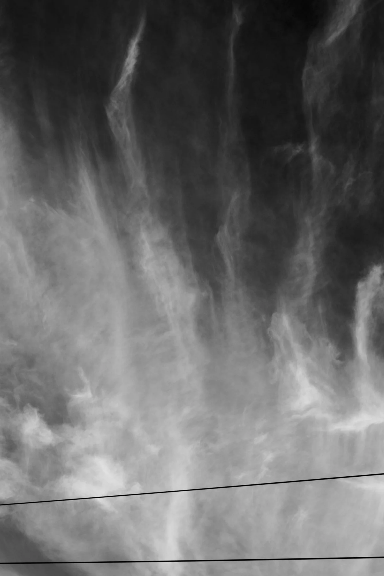 Série photo de Reynald Bégin en noir et blanc dans les Cévennes en Lozère