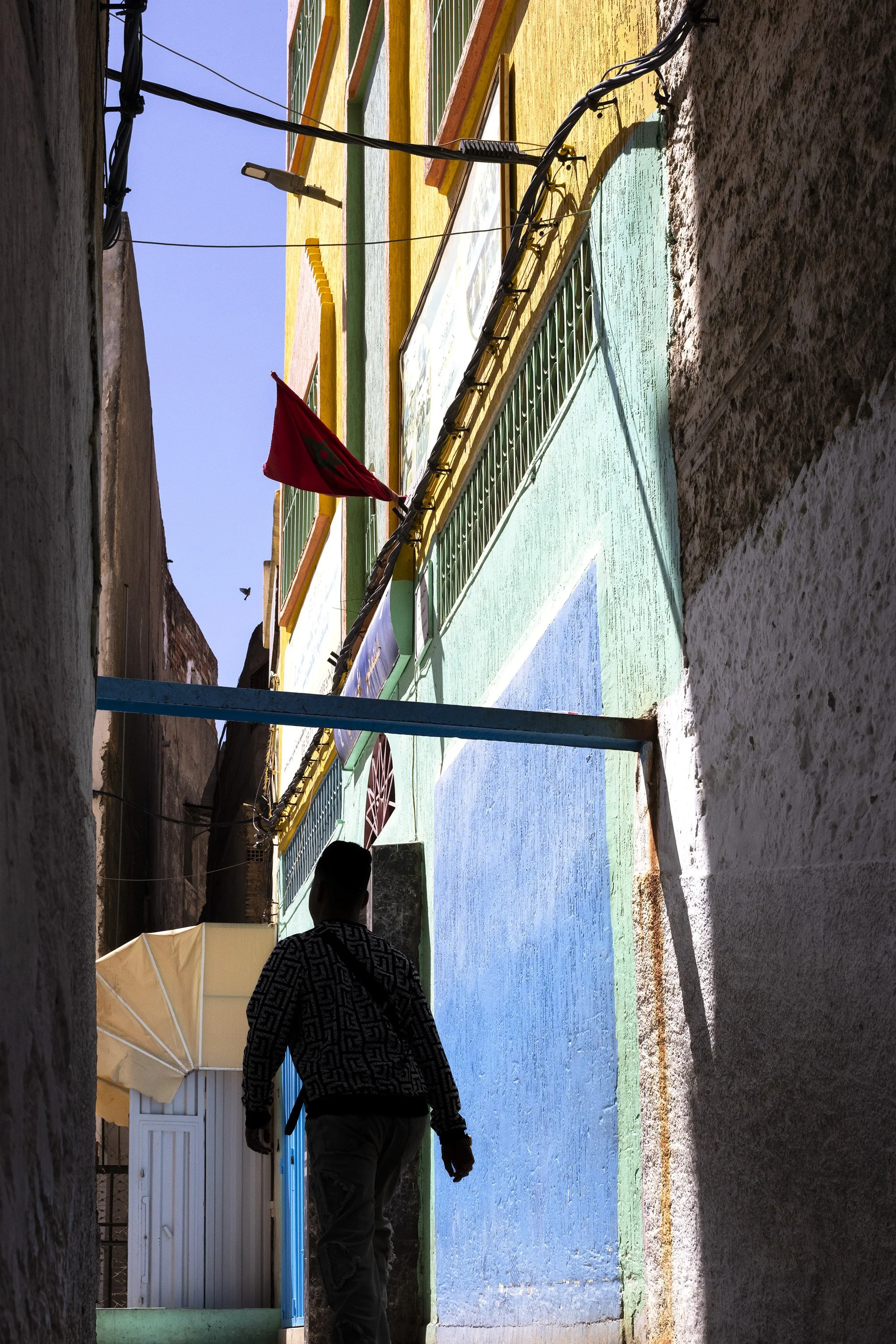 Série photo de Maria Eugenia Arbañil à Fès au Maroc durant un stage photo entre street et photographie documentaire, organisé par Préludes Photo