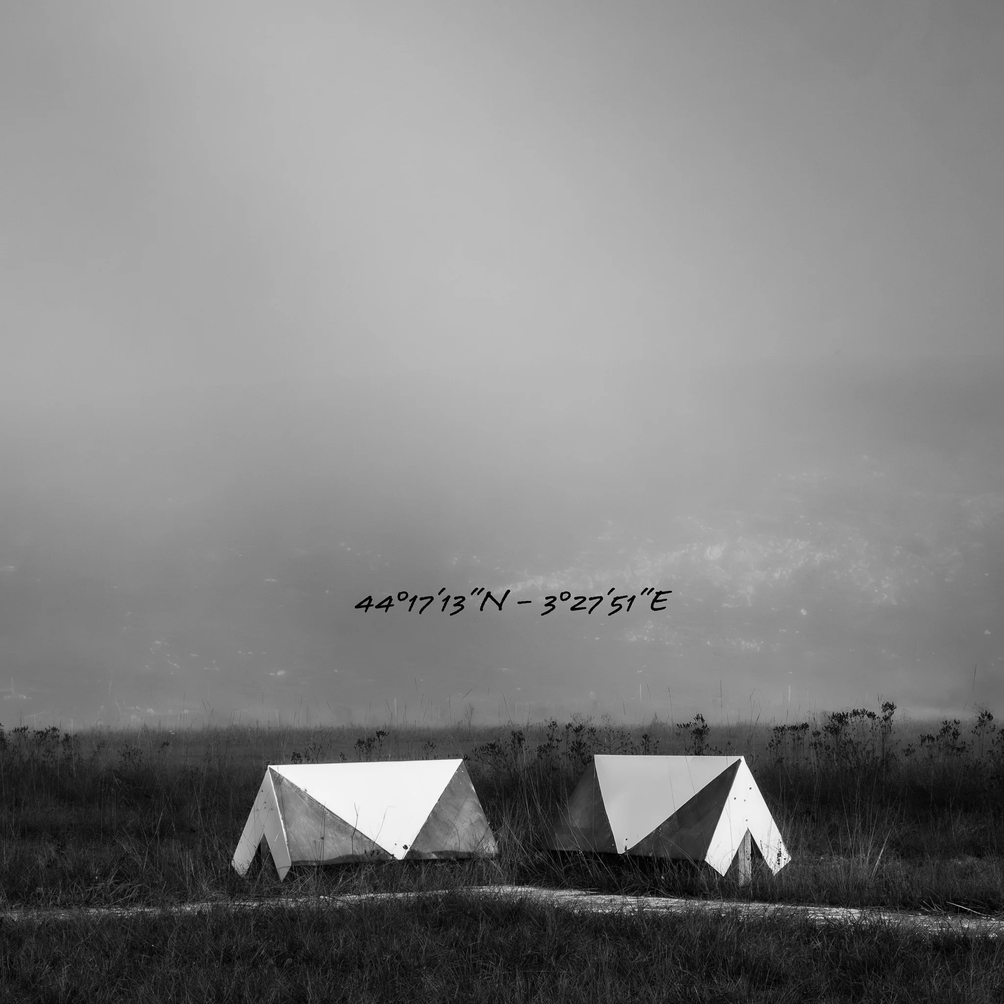 Série photo de Pierre Carrelet en noir et blanc dans les Cévennes en Lozère
