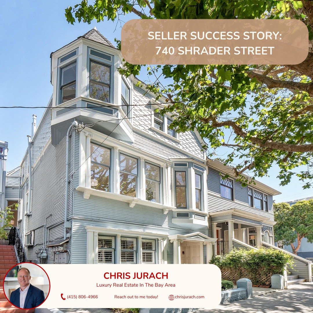Seller Success Story: 740 Shrader Street🏠☀
The successor trustees knew they had a once-in-a-generation property on their hands, yet they didn't wish to continue managing this investment property: 3 full-floor flats in walkable Cole Valley.
They trus