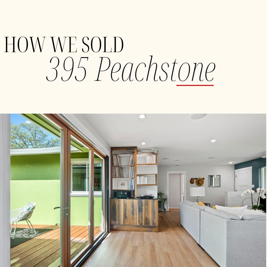 How we sold 395 Peachstone! 🪻🏠🌳
The response to my listing at 395 Peachstone has been beyond everyone's expectations! We have had multiple serious qualified buyers interested in the property. They all LOVE Marinwood, it just wasn't the right home 