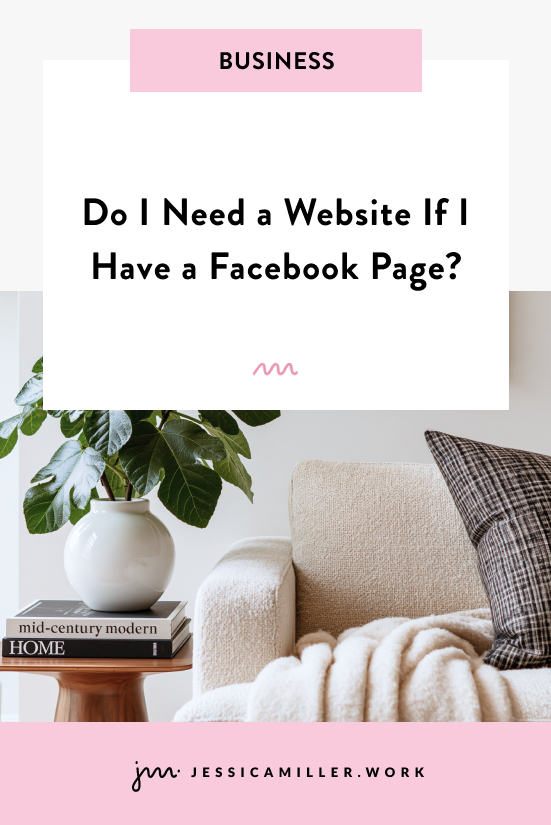 Do I Need a Website If I Have a Facebook Page?