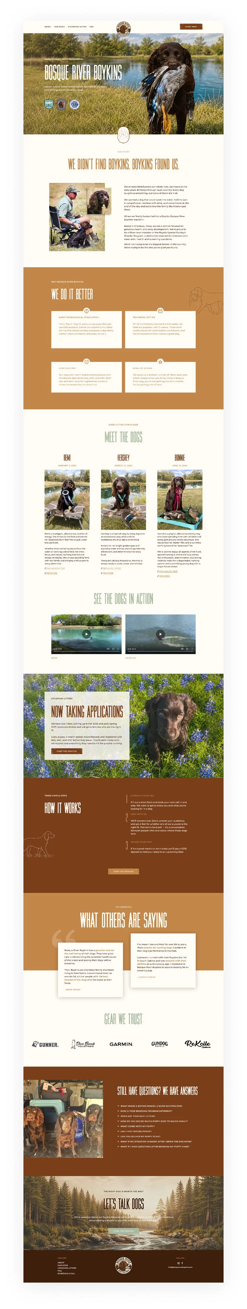bosque river boykins home page