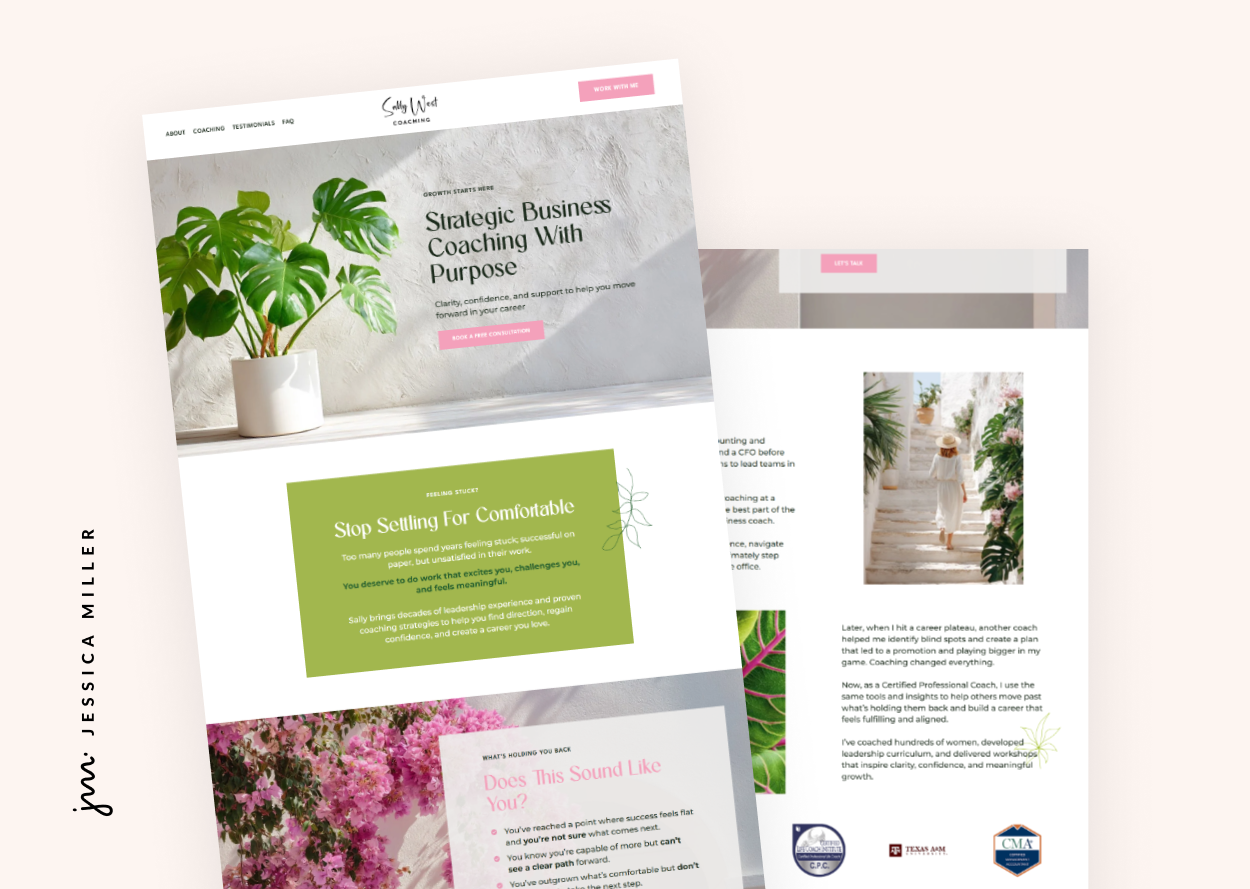 sally west coaching home page