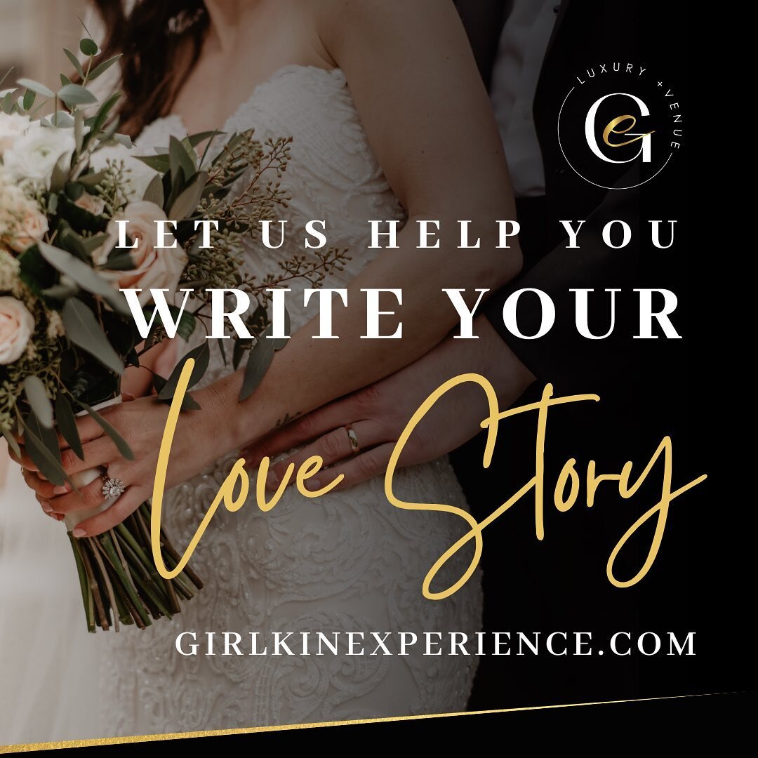 Celebrate your union at a jaw-dropping venue that won't break the bank. 💍

Schedule a private tour of your future wedding venue at GIRLKINEXPERIENCE.COM and fill out the contact form at the bottom of the page. 

You'll hear from us soon. ✨

#girlkin
