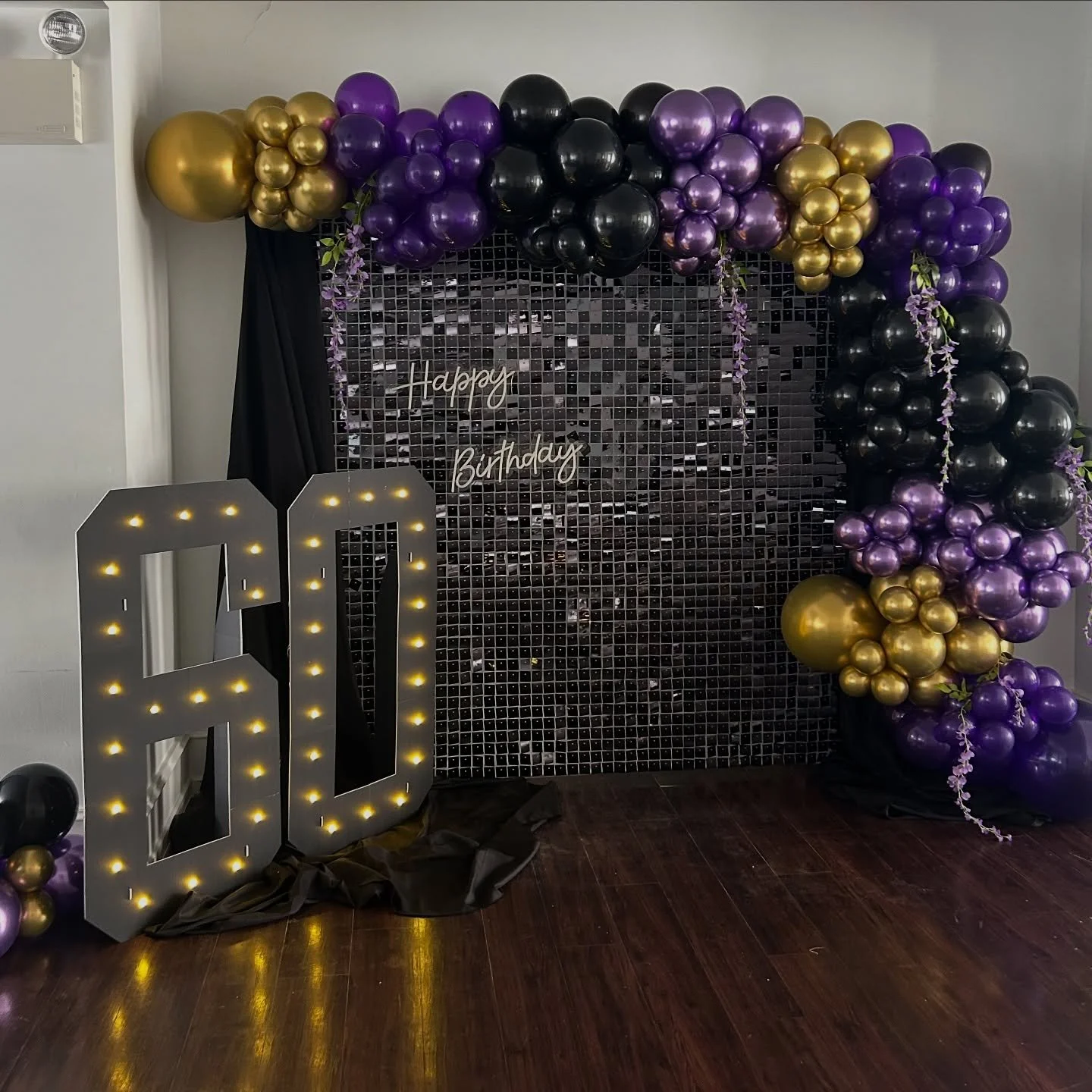 Love this color combo! #eventvenue #60 #birthdayparty #yorkpa #celebration
