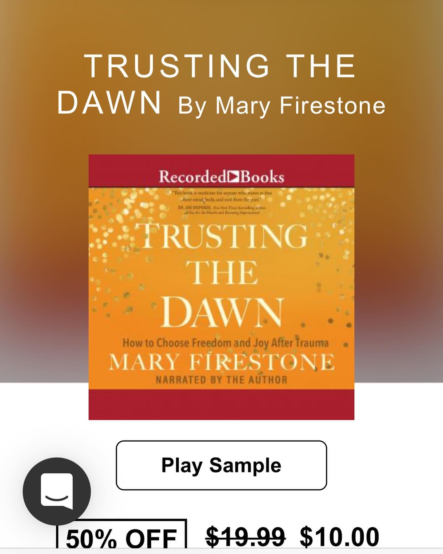 My audiobook version of Trusting the Dawn is on sale through the month @audiobooks_com. We all experience trauma and loss- listen and learn how to work with it, heal and find freedom! Xoxo #selfhelp #posttraumaticgrowth #trauma #traumahealing #freedo