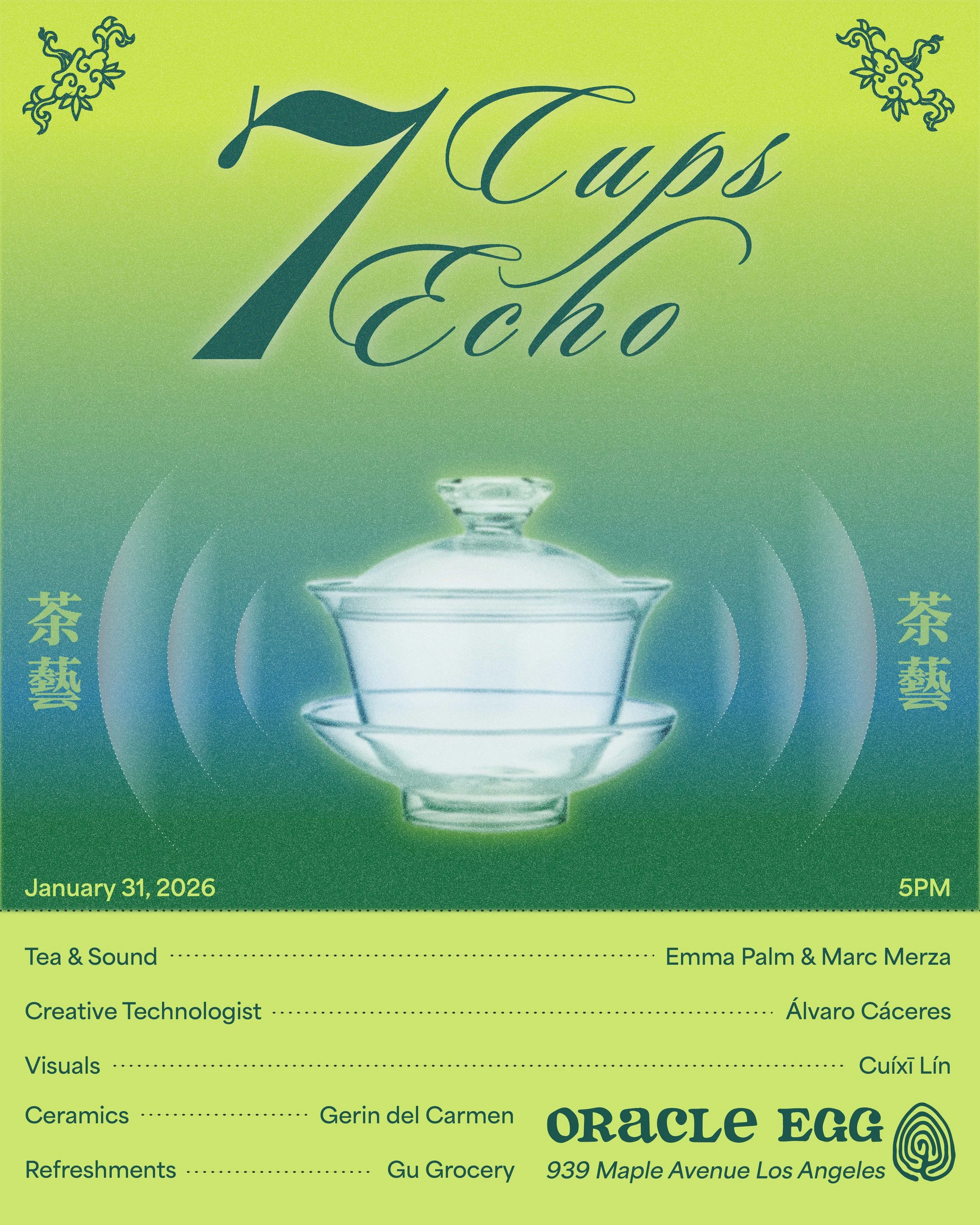 Emma Palm & Marc Merza "Seven Cups Echo"