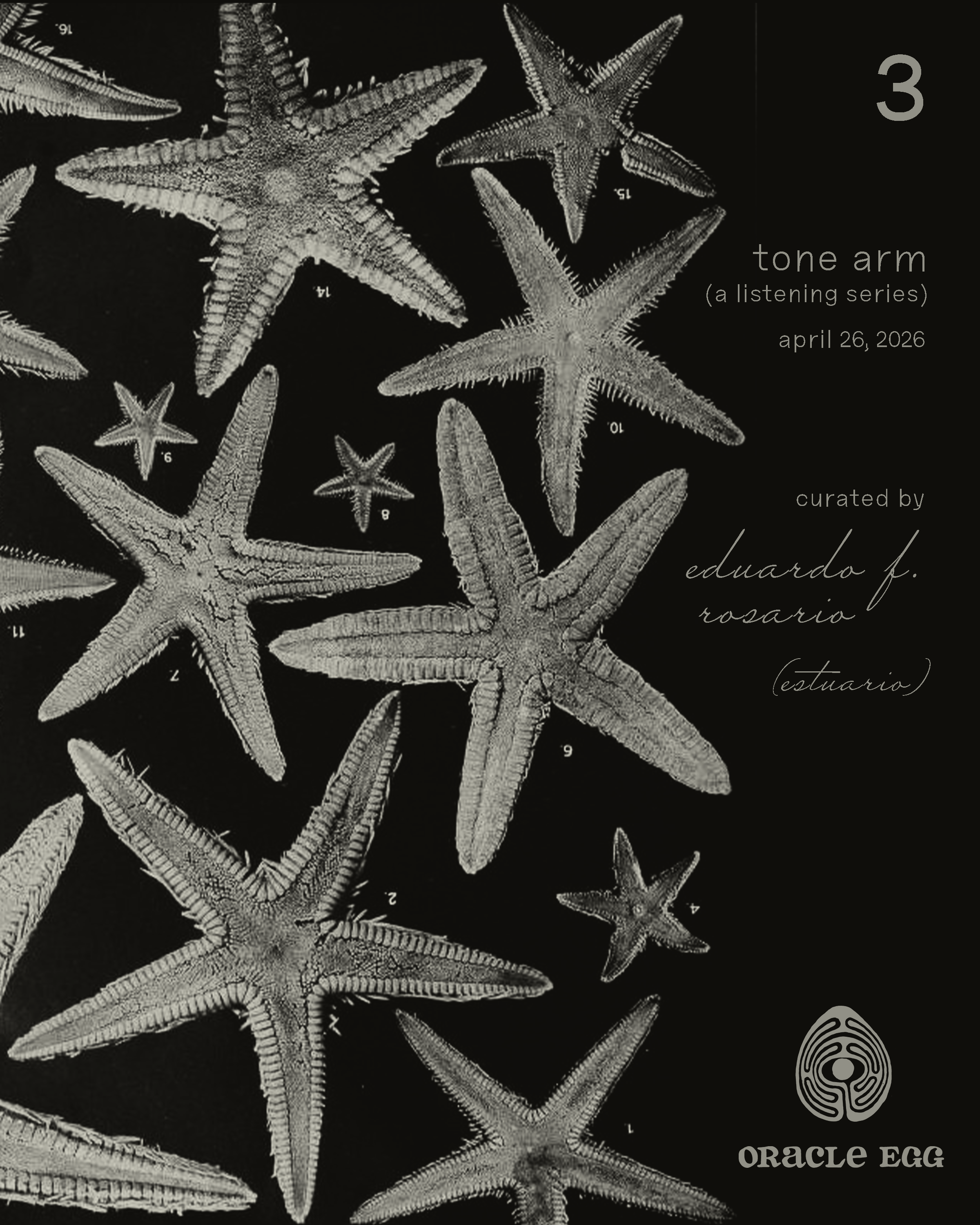 tone arm: a listening series 3