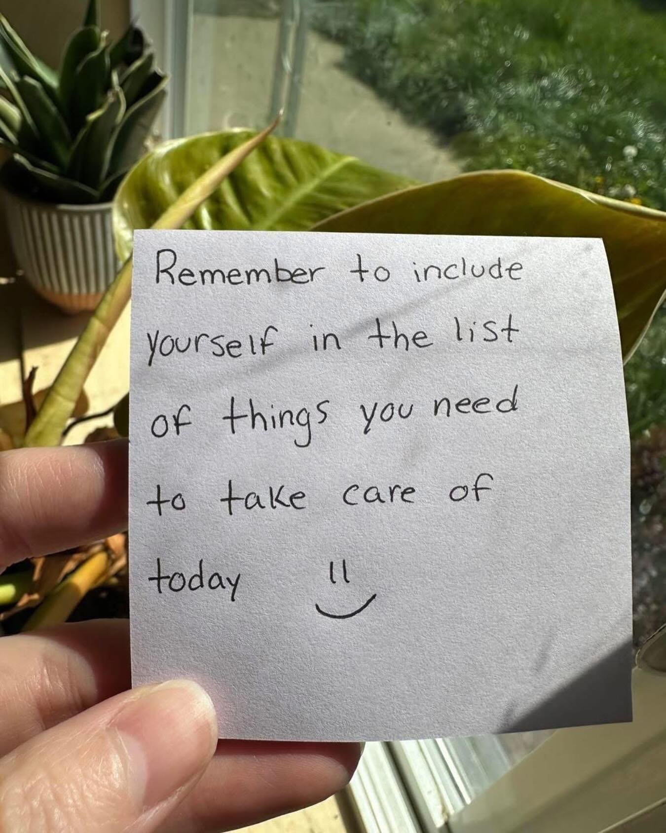 Most of us have a list of things to do&hellip;..

Have you put yourself on the list today? 

I struggle with this too! I always put everyone else&rsquo;s needs before my own. I am a work in progress but scheduling in a little time each day for oursel