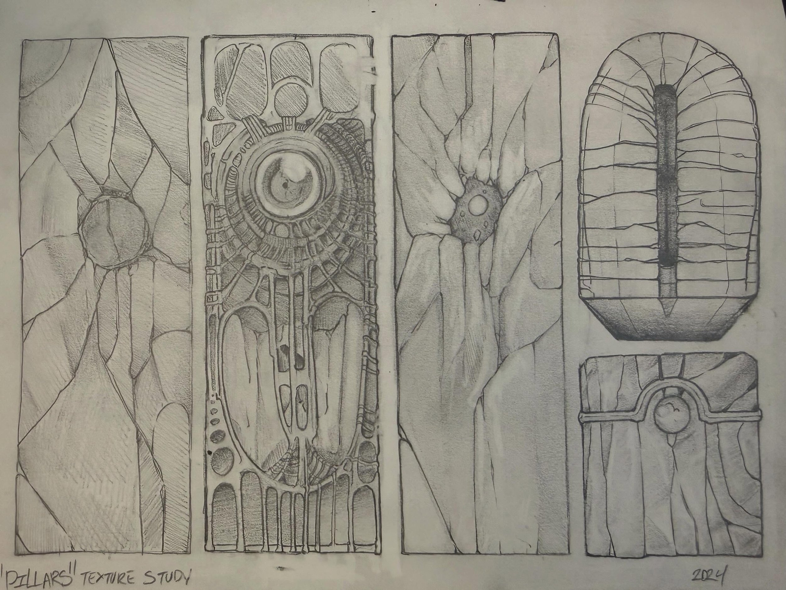 Went through all my sketchbooks since 2018, trying to setup some digital archive on my website and thought I&rsquo;d share some of my favorites from over the years. 

Most of these are from 2022-2024 which seems to be when I was drawing in sketchbook