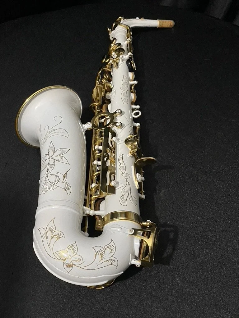 White Diamond Alto Sax