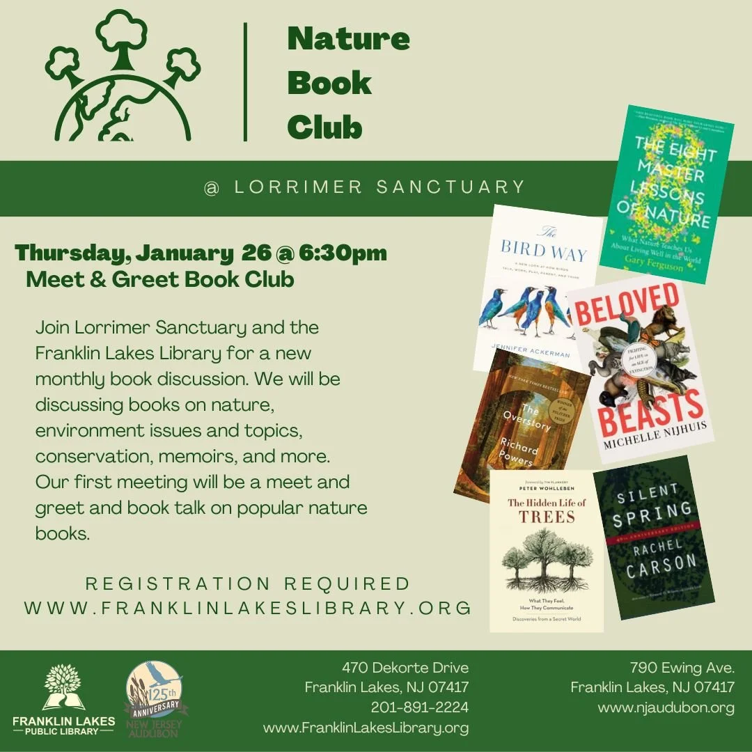 Nature Book Club at Lorrimer Sanctuary