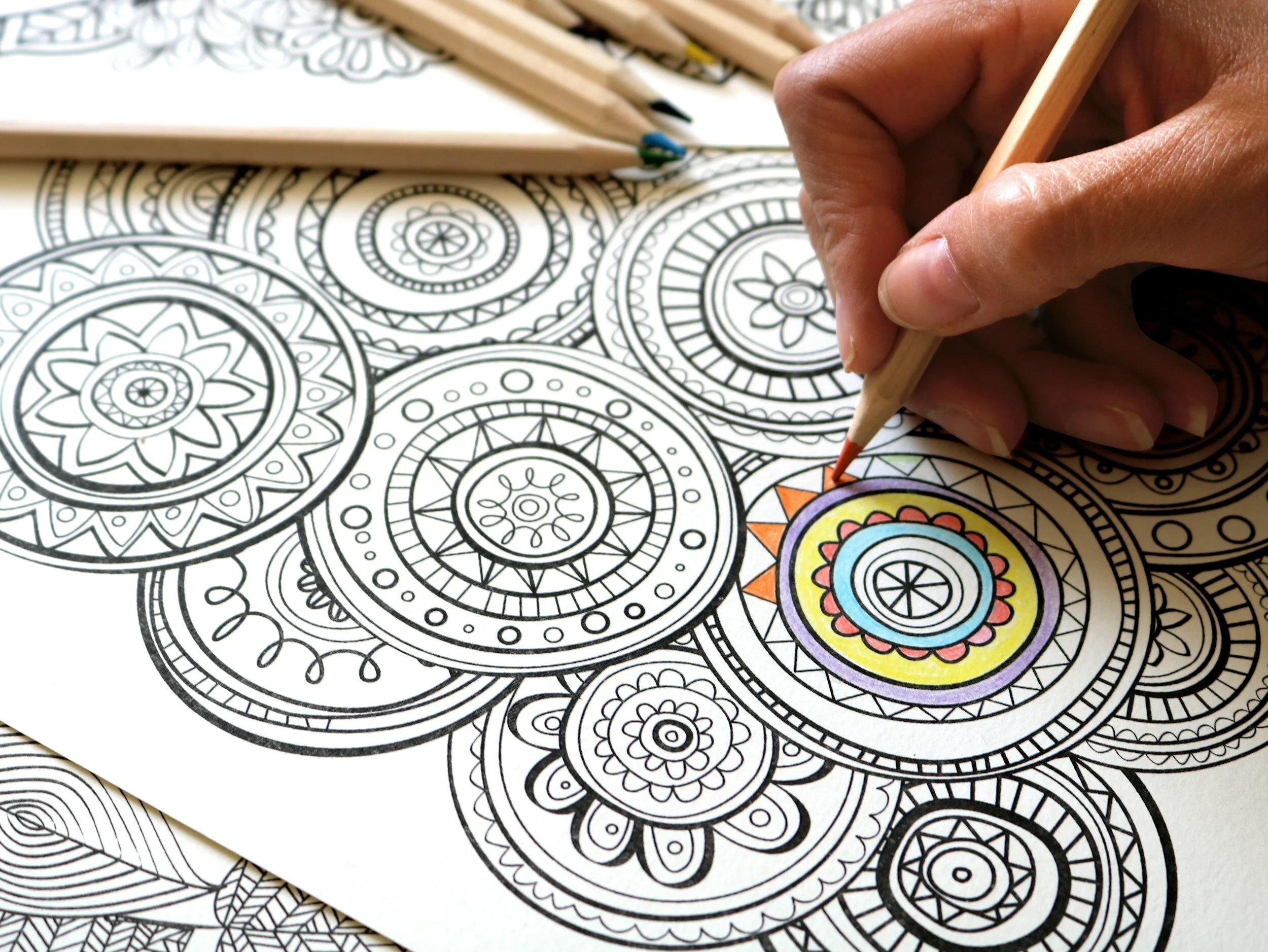 Adult Coloring &amp; Relaxing Music Every Tuesday in May!